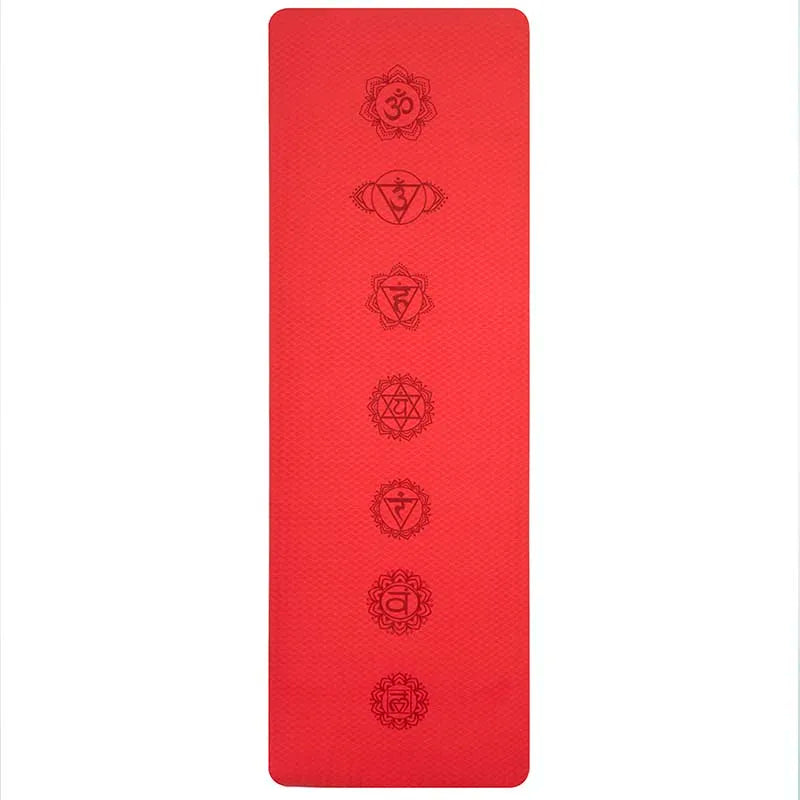 Non-slip TPE Yoga Mats For Fitness Pilates Gym Exercise Sport