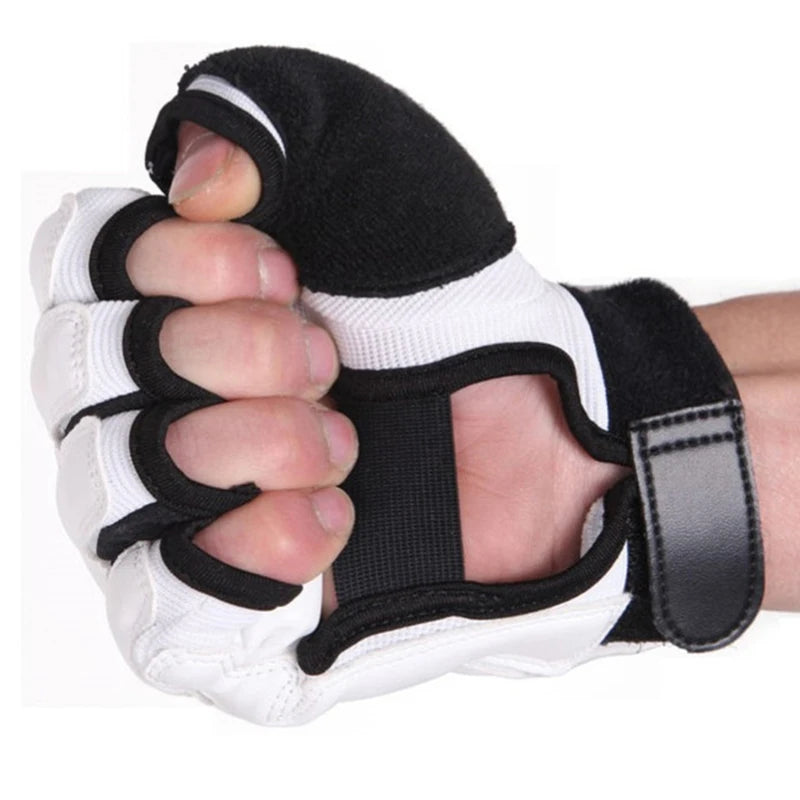 Boxing Gloves Half Fingers Adults Boxing Fighting Kids Sandbag Training MMA Sanda Karate Muay Thai Fitness Taekwondo Protector