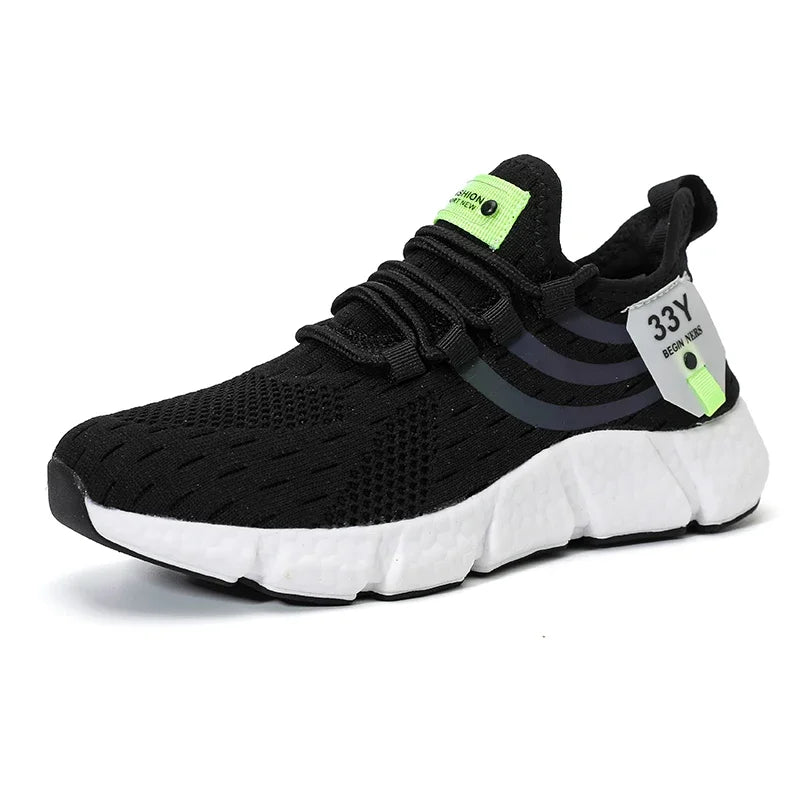 Men Casual Sneakers Summer Breathable Sport Shoes Lightweight Outdoor Mesh Running Shoes Athletic Jogging Tenis Walking Shoes