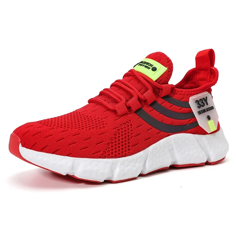 Men Casual Sneakers Summer Breathable Sport Shoes Lightweight Outdoor Mesh Running Shoes Athletic Jogging Tenis Walking Shoes