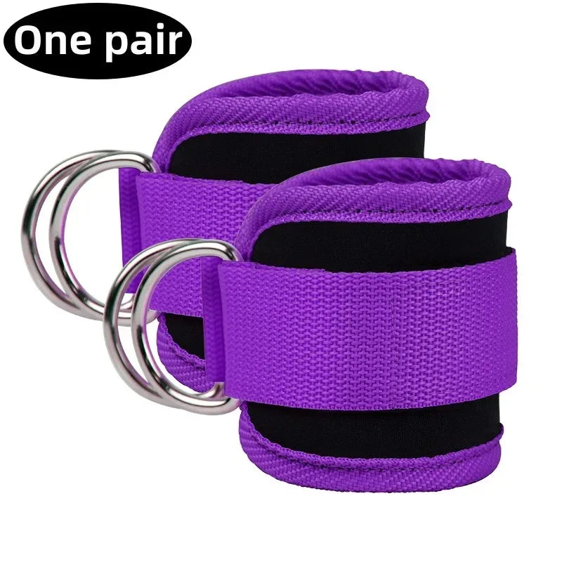 Ankle Strap Resistance Bands Hip Leg Strength Pull Rope Fitness Elastic Training Home Yoga Pilate Crossfit Workout Gym Equipment