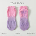 Yoga Socks Women Cotton Gradient Silicone Non-slip Grip Towel Low-ankle Pilates Sock