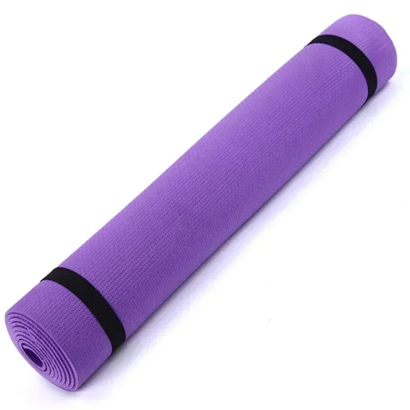 TAPETE DE YOGA 3 A 6MM ESPESSURA - Yoga Mat Anti-skid Sports Fitness Mat  EVA Comfort Foam yoga matt for Exercise, Yoga, and Pilates Gymnastics mat