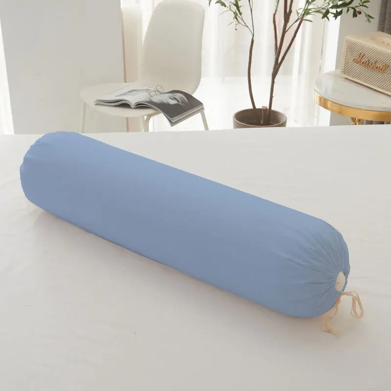 106cm Comfortable Long Pillow Bolster Pillowcase (NO Inner Filling) Body Cushion Cover Sleep Nap Round Yoga Canvas Pillow Cover